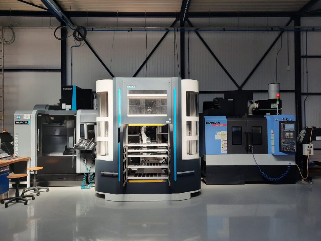 Vorhandene CNC Maschine automatisieren, Hurco und Doosan