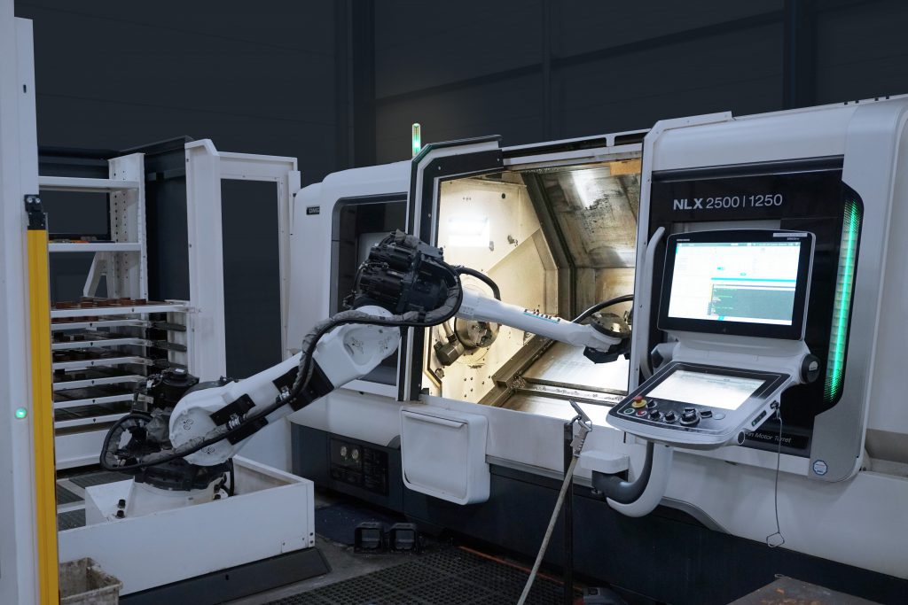 Robotisering DMG Mori Draaimachine